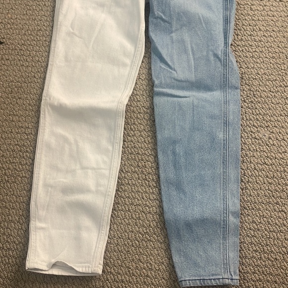 split color hollister mom jeans - Picture 2 of 4